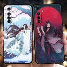 Mo Dao Zu Shi Phone Case for Oppo A12 A74 A76 A16 Find X5 A95 A52 A53 A54 A15 Reno 6 Z 7 Pro A9 2020 5G Silicone Shell Funda Bag