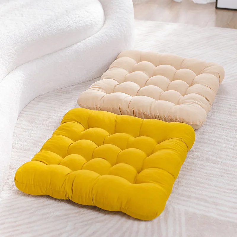 

Однотонная подушка на сиденье, подушка для офисного компьютерного стула, зимняя студийная подушка для студентов