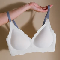 2022 new women seamless bra running fitness underwear bh sexy brassiere push up lingerie bralette with pad vest top bras