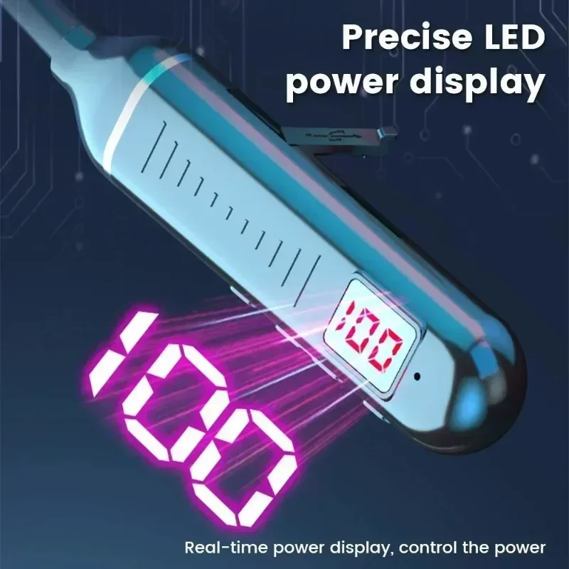 TWS Беспроводные наушники Bluetooth 5.3 Наушники с шейным ремешком Игровой светодиодный