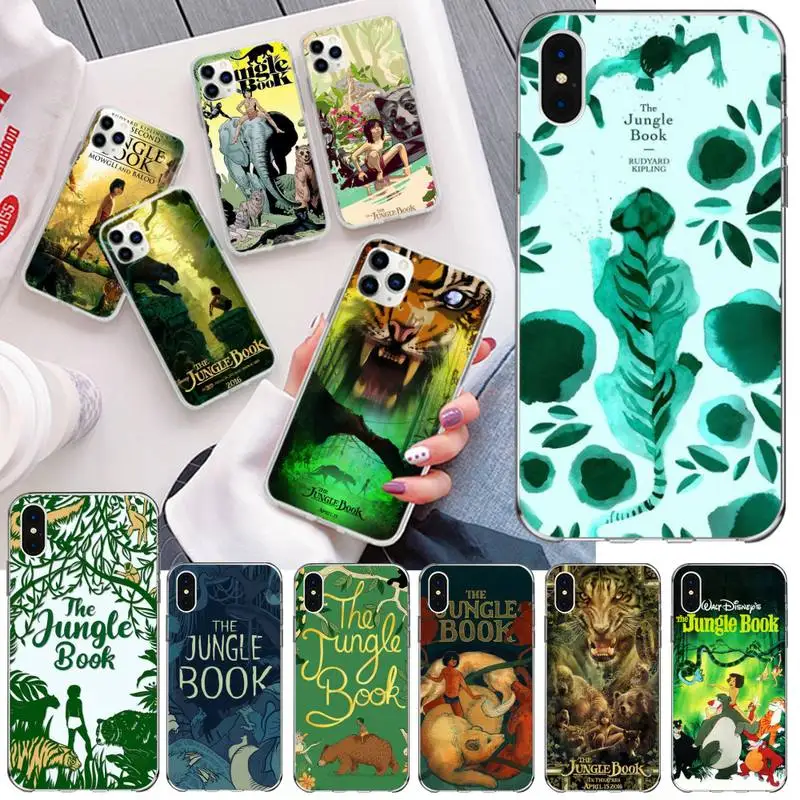 

The Jungle Book Phone Case For iphone 13 12 11 Pro Mini XS Max 8 7 Plus X SE 2020 XR Silicone Soft Cover