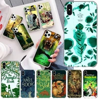 the jungle book phone case for iphone 13 12 11 pro mini xs max 8 7 plus x se 2020 xr silicone soft cover