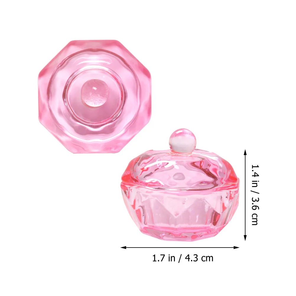 Сверла для ногтей прозрачные органайзеры и техника хранения стеклянная жидкая