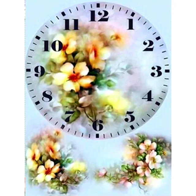 Алмазные бриллианты полный раскрашенные часы домашний набор для алмазной