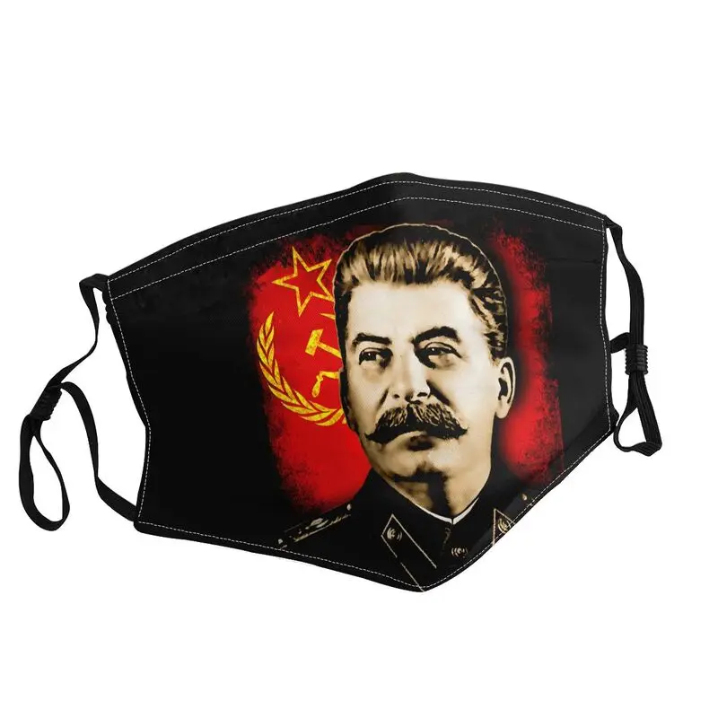 

Allied Nations Joseph Stalin Mask Dustproof USSR Communist Russia Face Mask Protection Cover Men Women Respirator Mouth Muffle