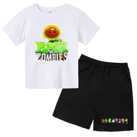childrens summer new fashion t shirt cute cartoon short sleeves loose and comfortable casual clothes for boys and girls