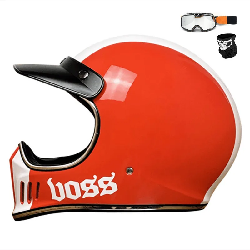Motorcycle Racing Helmet Casco Full Face Racing Helmet Cafe De Moto Moto Rbi Dot Certification Helmet Helicopter Ability