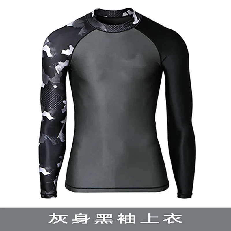 Новинка 2024 мужской купальник для дайвинга с длинным рукавом Солнцезащитный