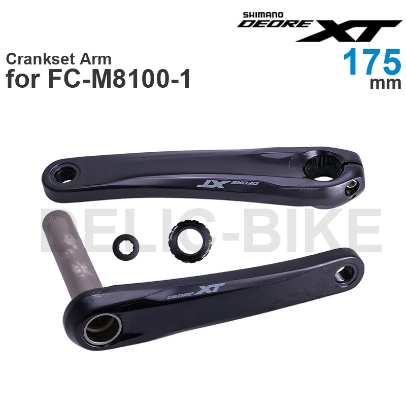 Фото SHIMANO кривошипный рычаг для SLX FC-M7100 DEORE XT FC-M8100 170 175 мм оригинальные детали №2