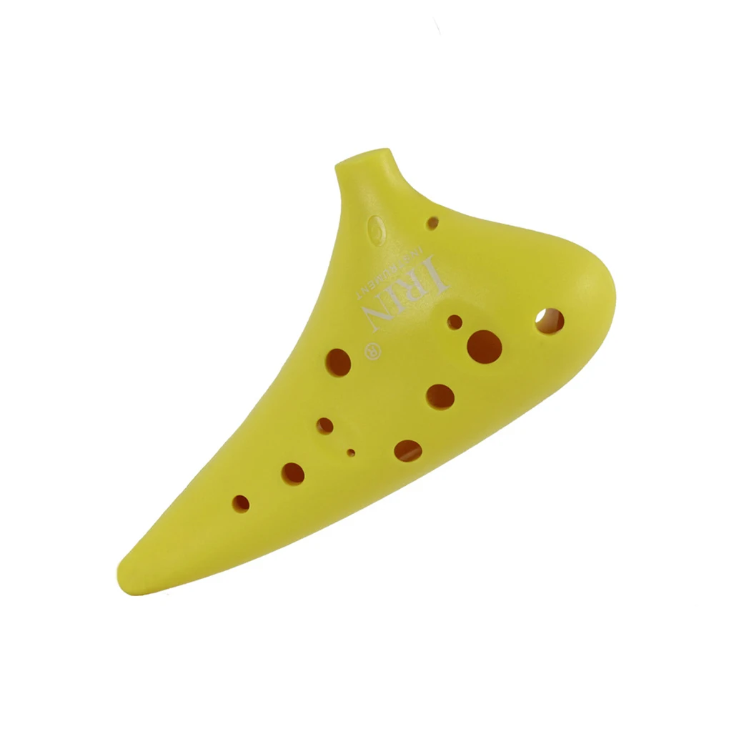 

12 отверстий Ocarina C тон ABS пластиковая канавка Национальный Ocarina для любителей музыки и начинающих ветровые инструменты