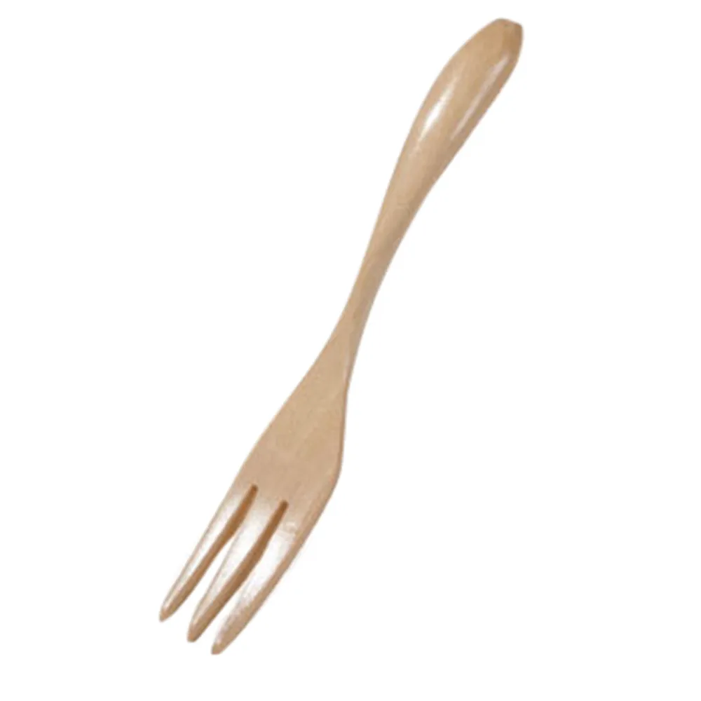 

Spoon Soup-Teaspoon Wooden Tools Fork Tableware Bamboo Kitchen Utensil Cooking Kitchen，Dining & Bar