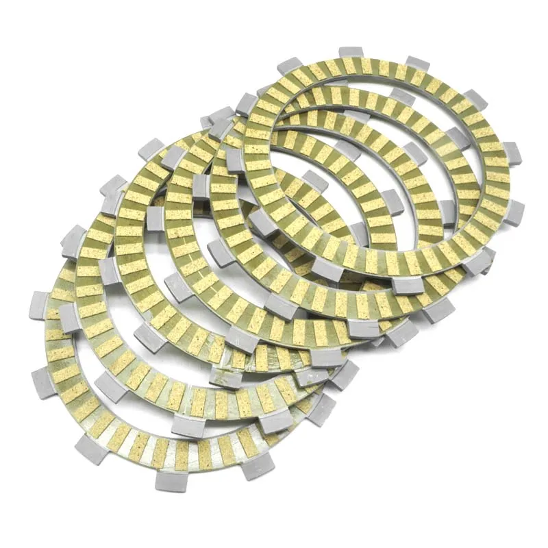 Комплект фрикционных пластин сцепления для мотоцикла Hyosung, 6 шт., комплект для Comet GT250N GT250 GT250R GV250 Aquilla gt 250 n gt250 r gv250, запчасти