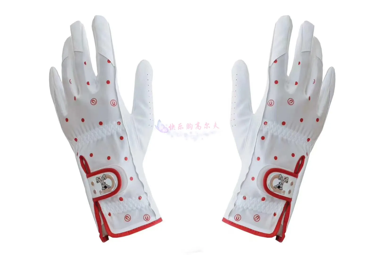 

Mu new golf Mu sports anti slip women's exquisite extended gloves Korea