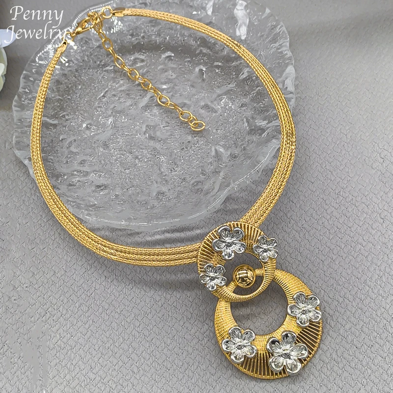 Высокое качество 18-каратного позолоченного комплекта ювелирных изделий