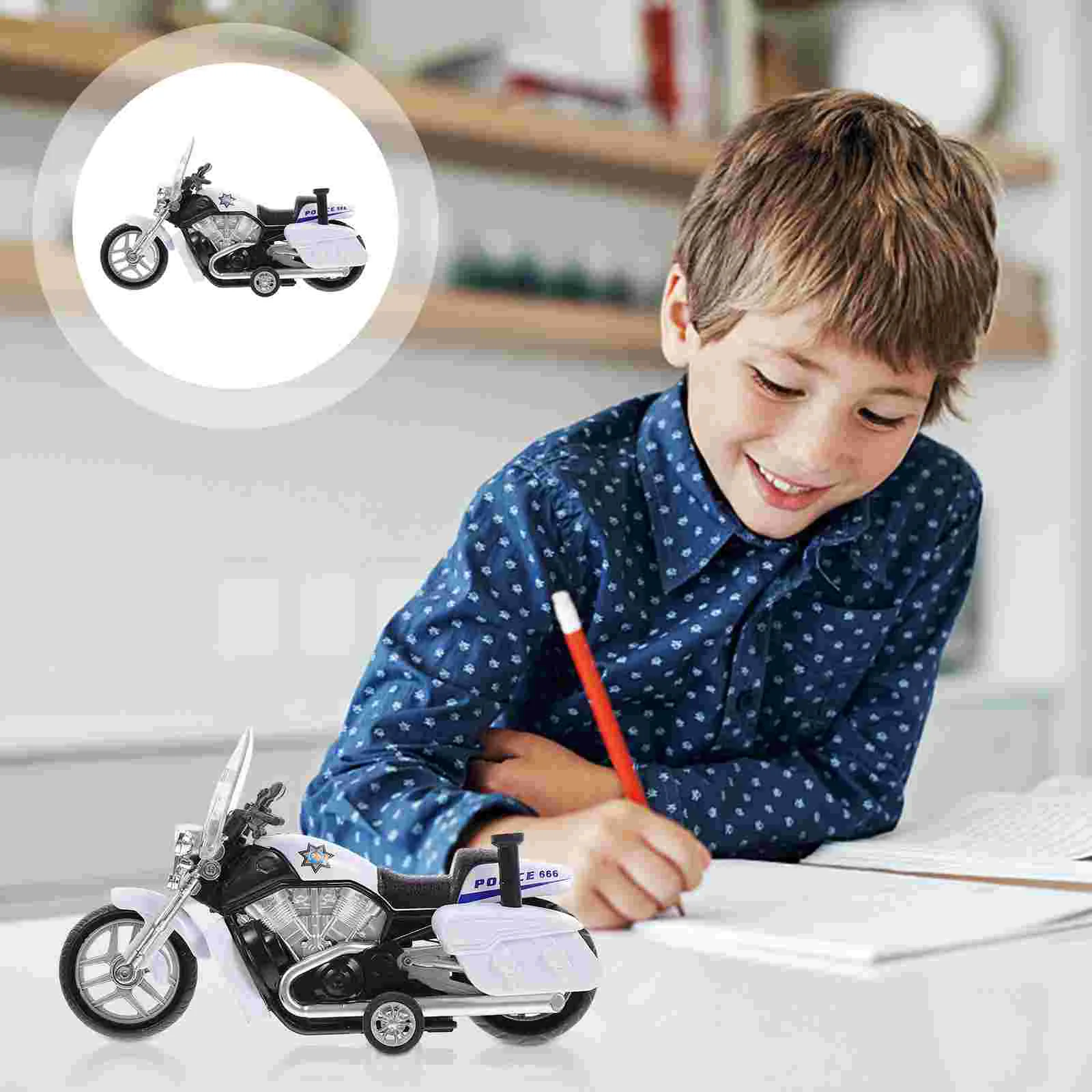 

Police Motorbike Portable Back Motorcycle Simulation Motorcycle