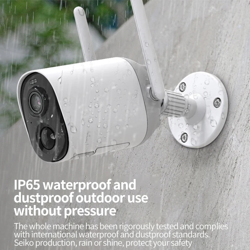 

IP-камера с микрофоном и датчиком движения, 30 м, IP66, H.265
