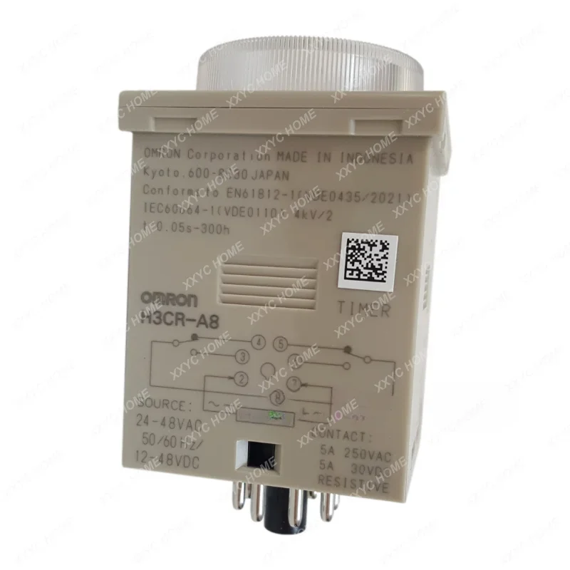 Оригинальное реле времени Omron H3CR-A8 калькулятор твердотельный таймер 100-240 В