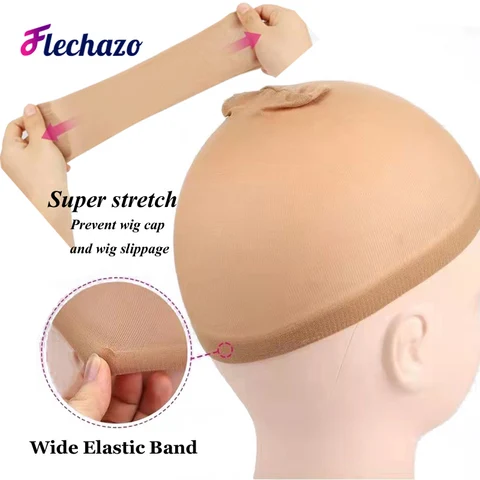 Сетки для волос Flechazo, коричневые и черные