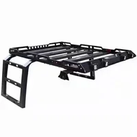 Newest 4 runner Accessories Luggage Rack Aluminum Alloy Roof Rack With Ladder For 4 Runner