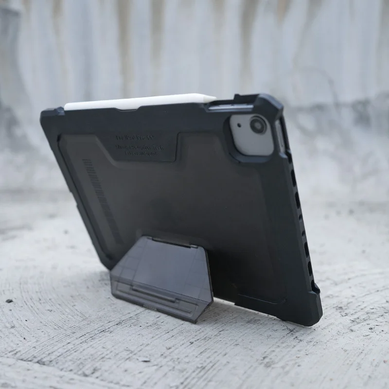 Фото FATBEAR [для Apple iPad Air 6 11 дюймов 13 дюймов M2 2024] тактический военный класс Прочный противоударный армированный буфер мягкий чехол №5