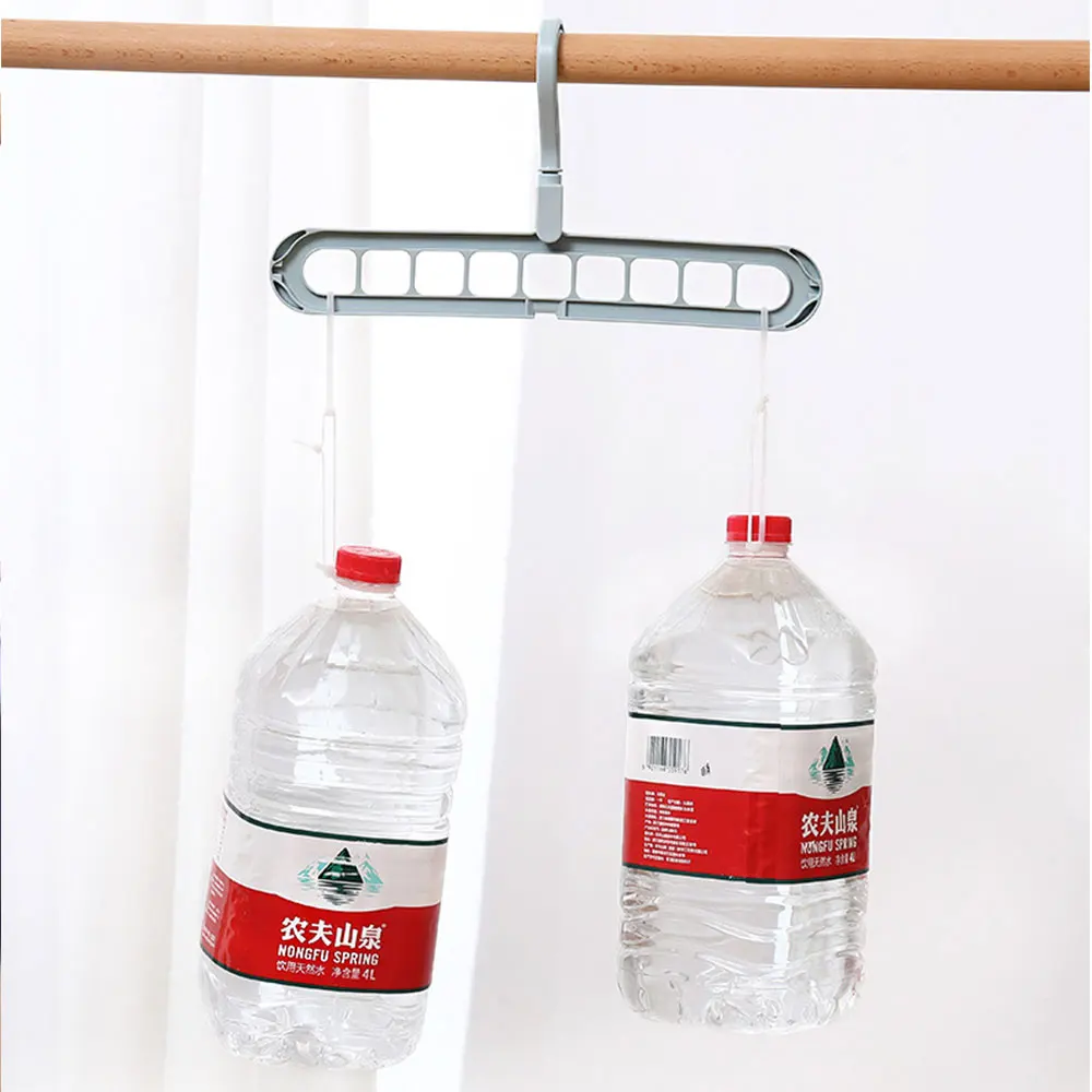 Компактная Волшебная Вешалка JJYY С 9 Колышками Вращающийся На 360 Градусов