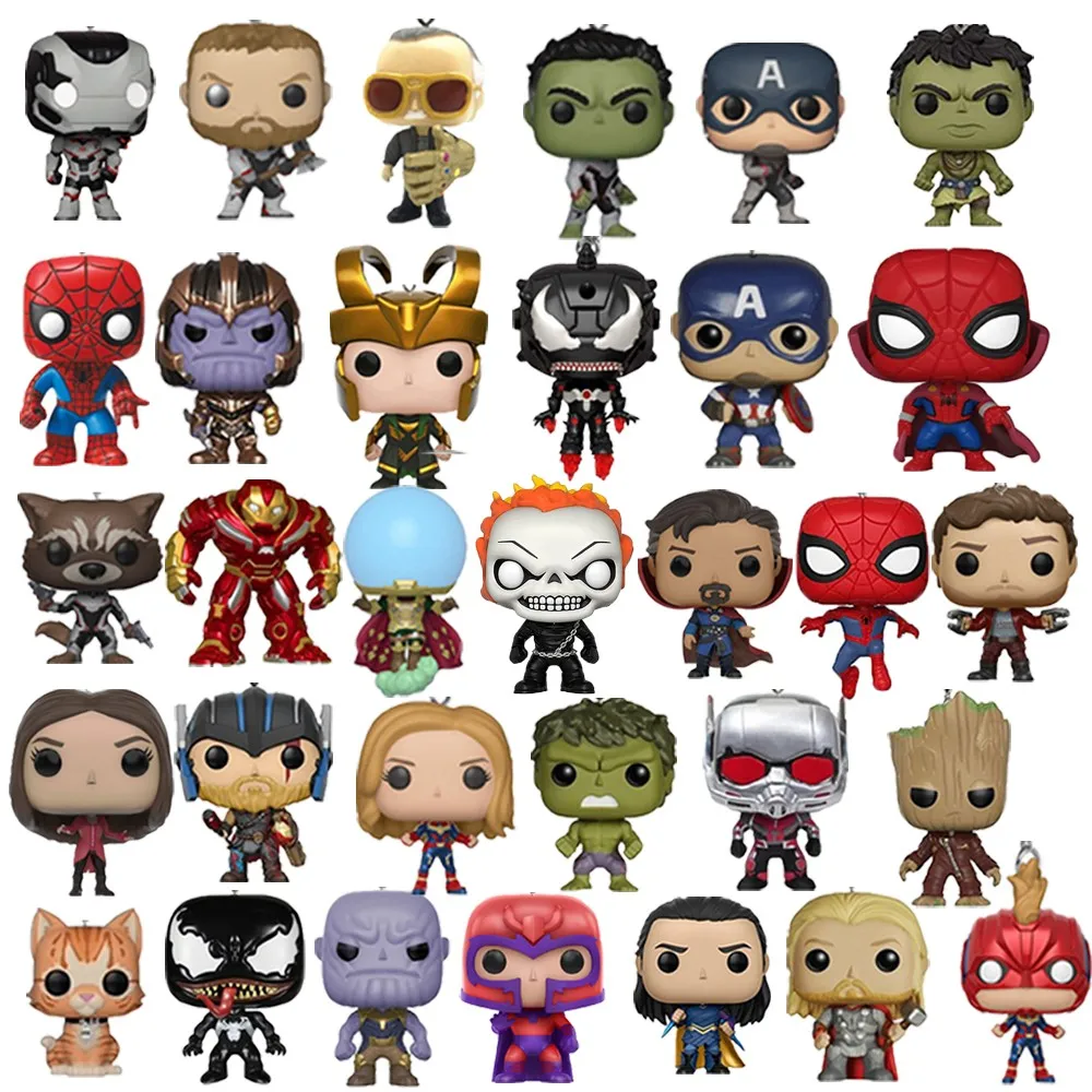 Брелок для ключей с героями фильма идол Коллекционная модель игрушечной куклы