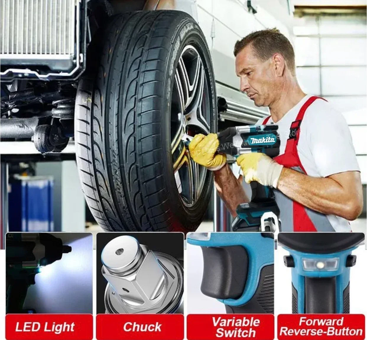 Бесщеточный аккумуляторный ключ Makita DTW70018V