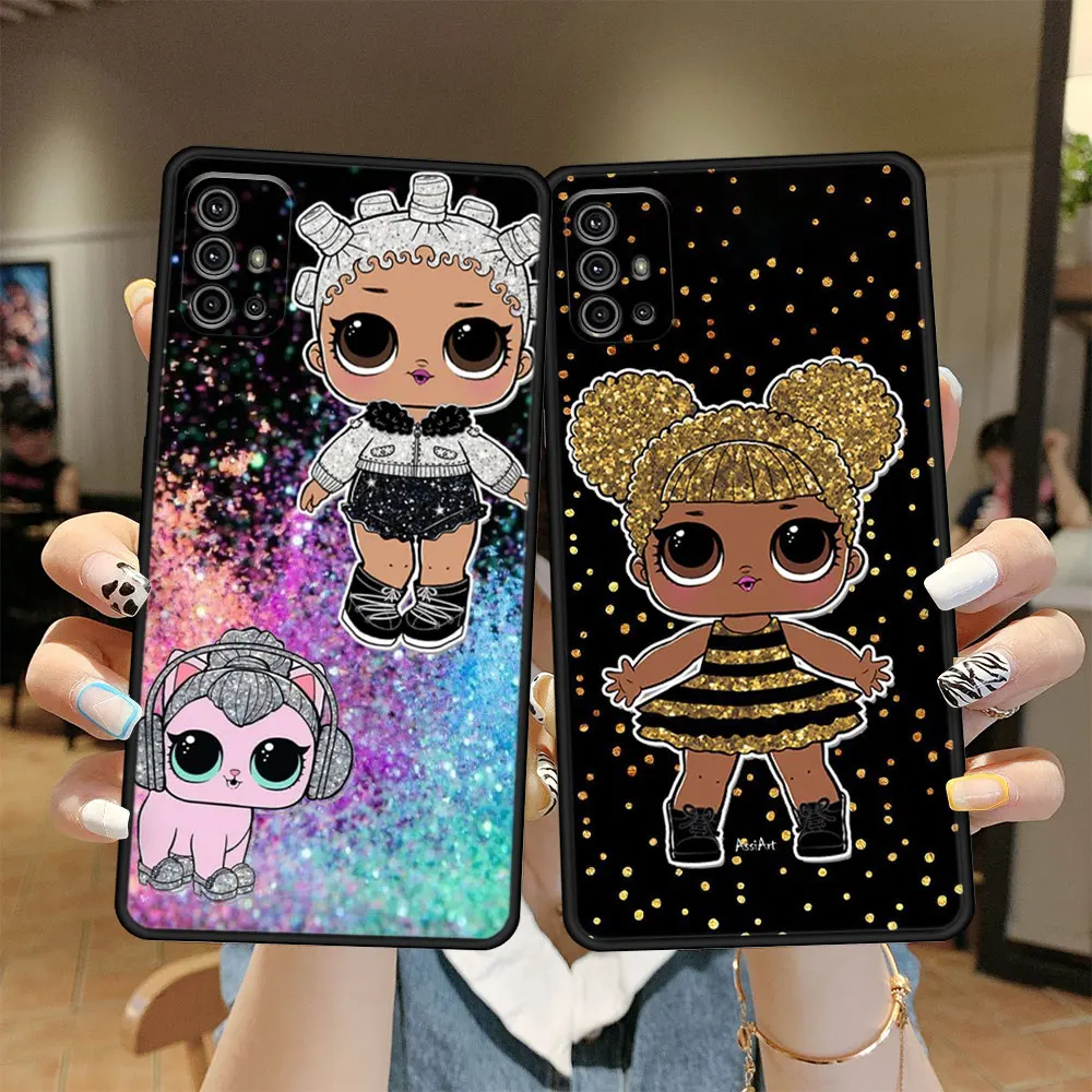 

TPU Cell Case for Moto Edge G8 Plus G Stylus G9 Play G60 G30 One Fusion G50 2022 Lite G60S Power Bag LOL Surprise Background