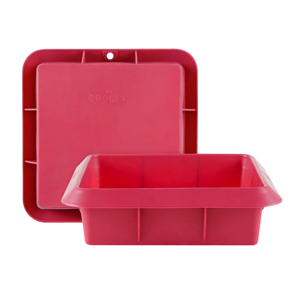

Reusable Cake Pan Square Cake Pan Non- Stick Silicone Pan Silicone Pans Bread Pan Silicone Cupcake Pan Mold
