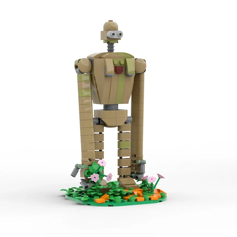 Фото MOC аниме серии Sky Soldier робот модель креативный загадочный замок строительные блоки набор детские сборочные игрушки для взрослых коллекция подарок №2