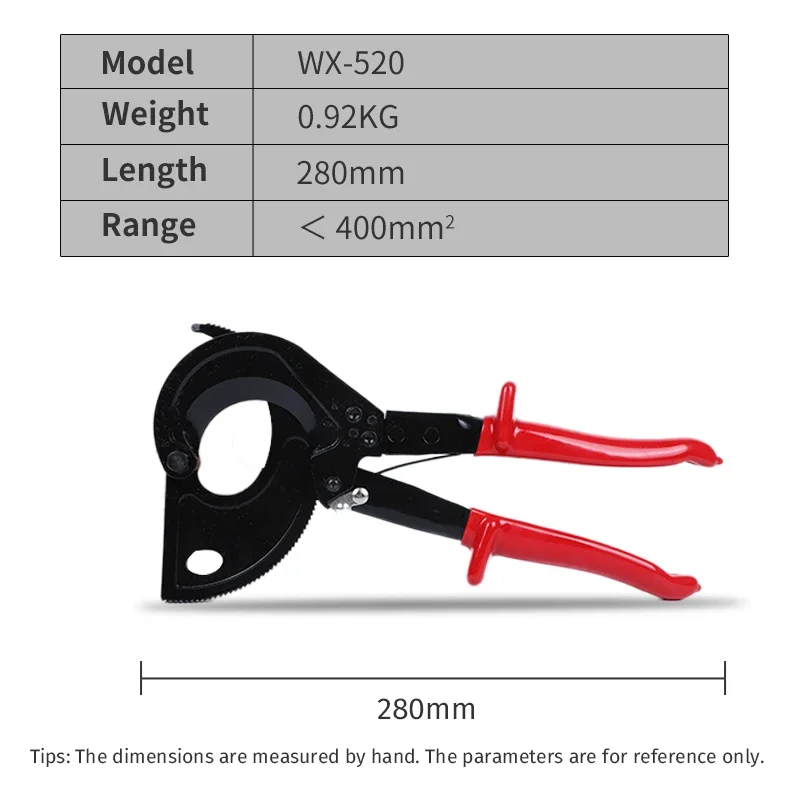 Сверхмощные плоскогубцы для резки алюминиевой медной проволоки с храповым механизмом, ножницы для резки кабеля, ручные инструменты