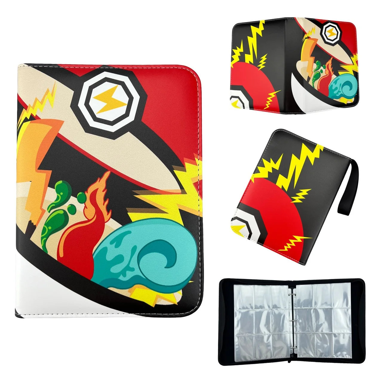 Фото Коллекционный альбом для карточек Bandai Pokemon на 400 или 900 карточек, папка для хранения коллекционных карточек, подарок для фанатов Pokemon №5
