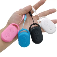 rechargeable bluetooth compatible remote controller wireless dual button selfie camera stick self timer shutter for android ios
