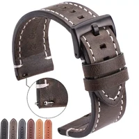 vintage genuine leather watchbands 7 colors belt 18mm 20mm 22mm 24mm women men cowhide watch band strap accessories