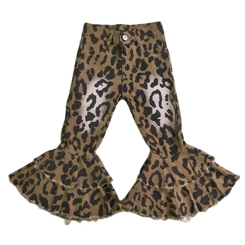 

C4-7 Leopard Print Bell Jeans
