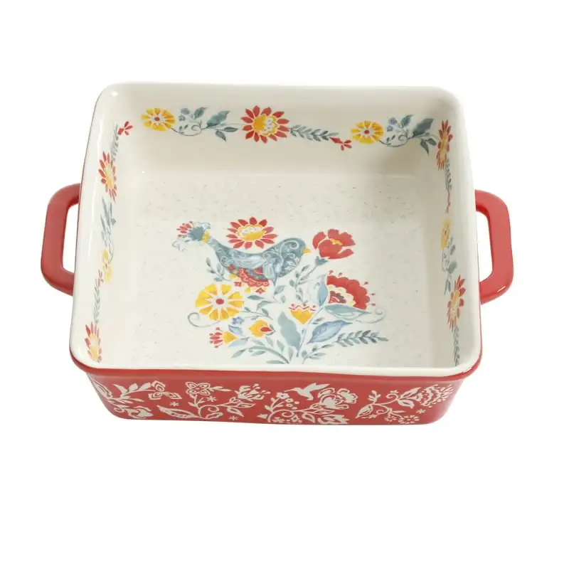 

8 x 8-inch Ceramic Bakers, Set of 2