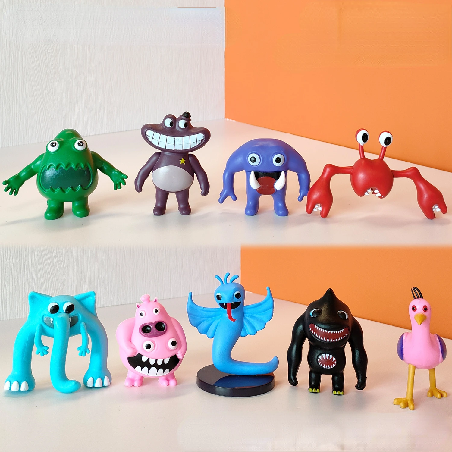 9 шт. фигурки героев аниме Сад банбана