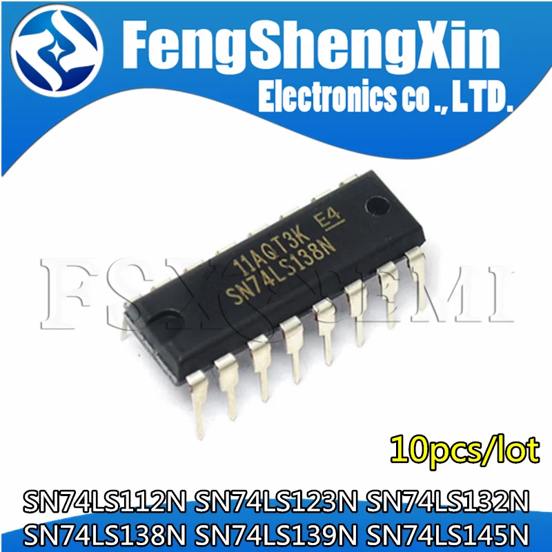 SN74LS138N DIP-16 74LS138 DIP HD74LS138P SN74LS112N SN74LS123N SN74LS132N SN74LS139N SN74LS145N 74LS123 74LS132 74LS139