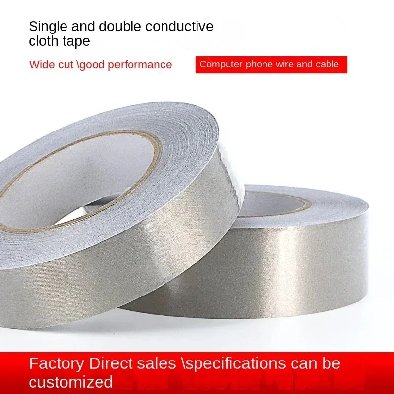 20m/roll Single-sided Adhesive Conductive Tape Interference Shielding Isolation Electromagnetic Radiation