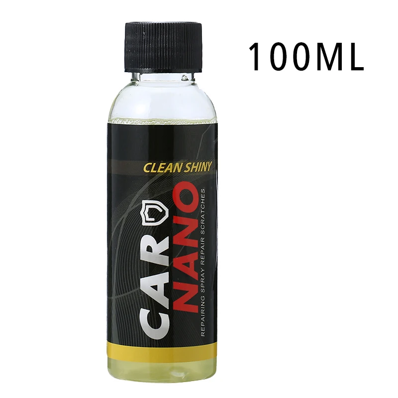 100ml Nano Paint Care Car Plating Spray Liquid Shine Shiny Ceramic Fortify Quick Coat Car Wash Wax Coating Agent