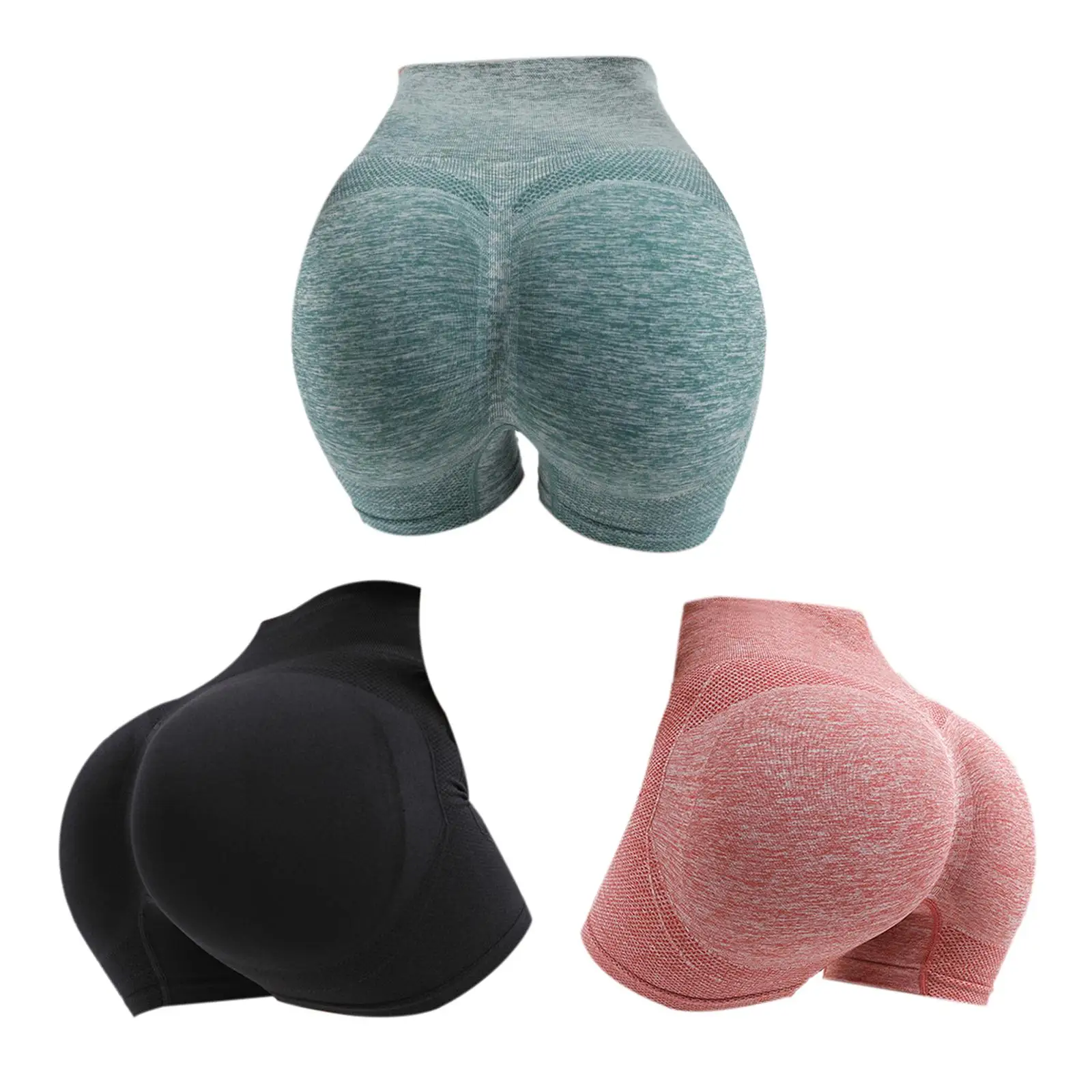 

Женские Бесшовные Спортивные шорты, короткие эластичные брюки с высокой талией, байкерские леггинсы для бега, тренажерного зала, атлетики, ...