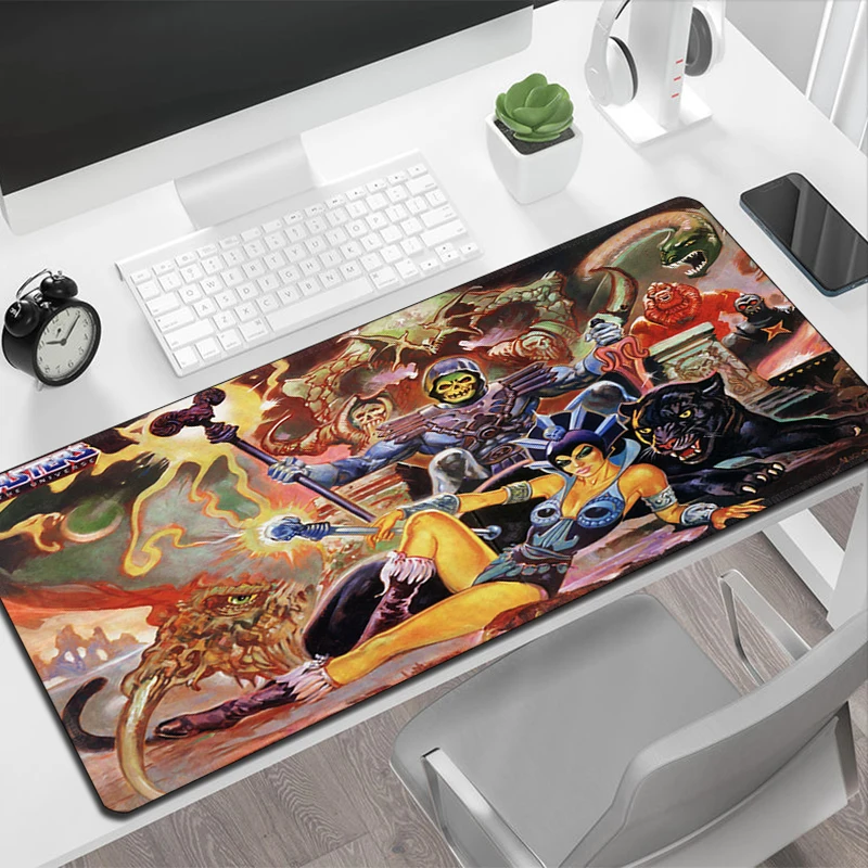 

Keyboard Gaming Mouse Mat Xxl Pad He Man Masters Of Universe Mousepad Speed Large Pc Gamer Accessories Pads 900x400 Mats Xl Desk