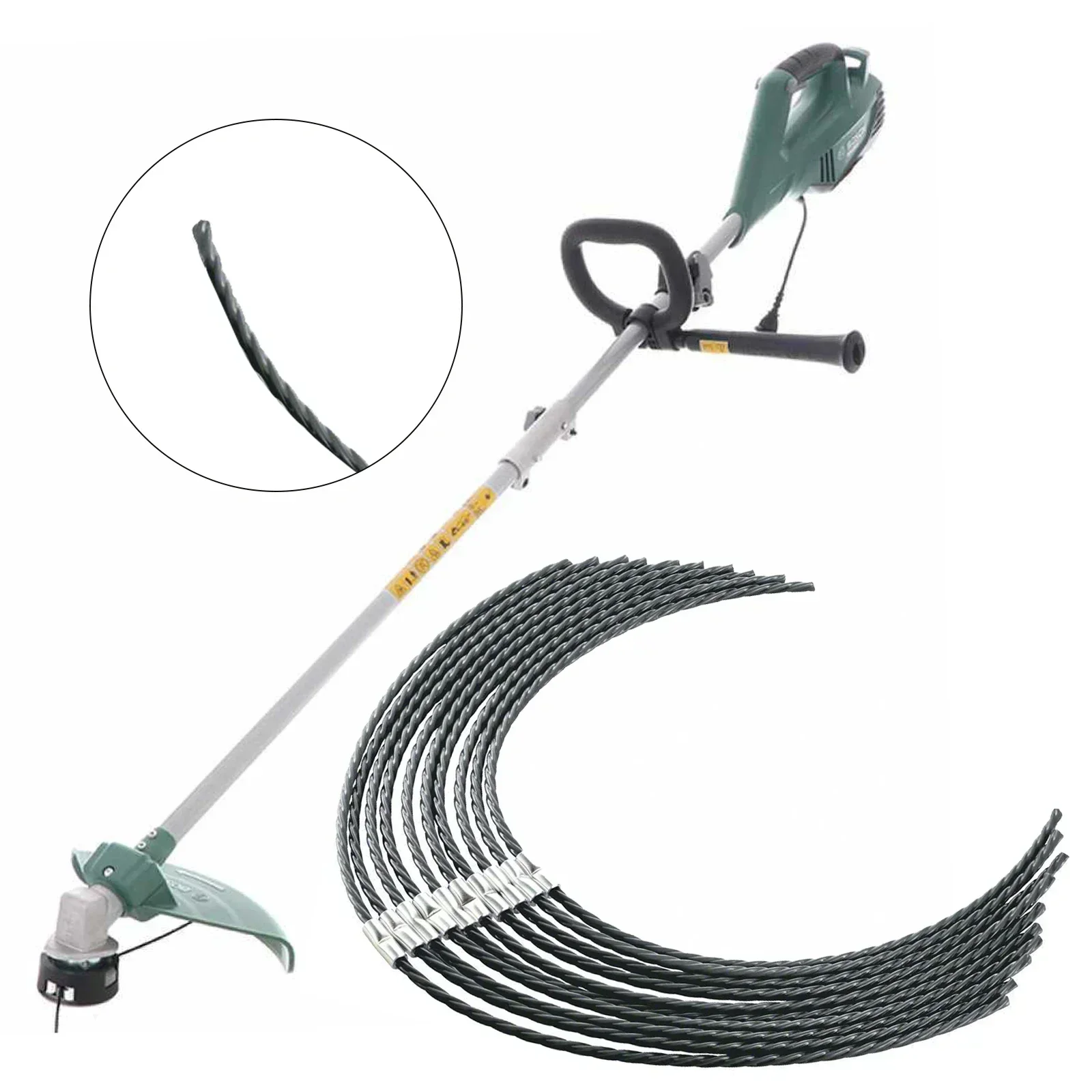 Фото 10 шт. катушка для BOSCH AFS 23-37 F 016800431   Триммер для травы, режущая проволока, кусторез, детали головки газонокосилки №5