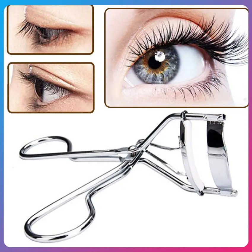 

Portable Useful Eyelash Curler Mini Convenient Eyelash Curler Clip Cosmetic Tool Professional Eyelash Curler Silicone Strip