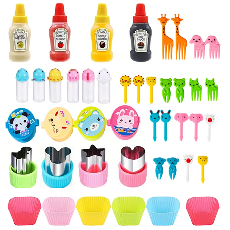 Вилки для фруктов детей с фруктовым резаком средство чистки еды зубочистки бенто