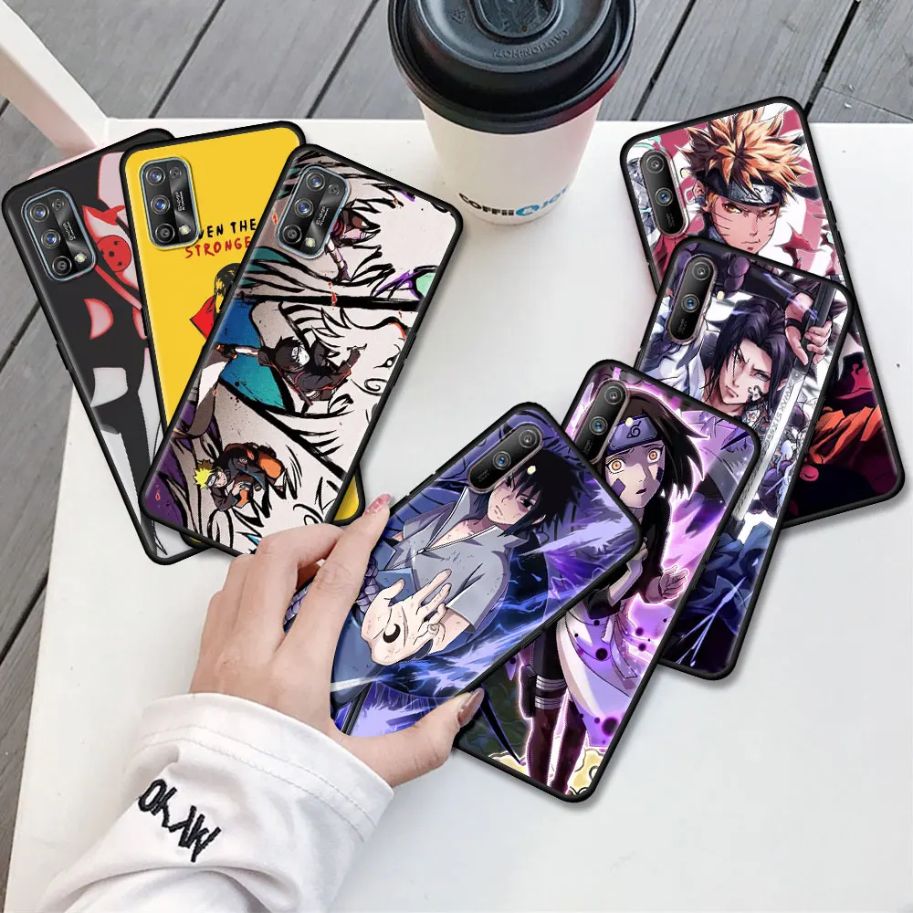 

Чехол для мобильного телефона Naruto Uchiha Sasuke Realme C3 C21 8 7 6 Pro XT C21Y C35 C12 C15 Fashion Estuche GT Master 5 Neo2
