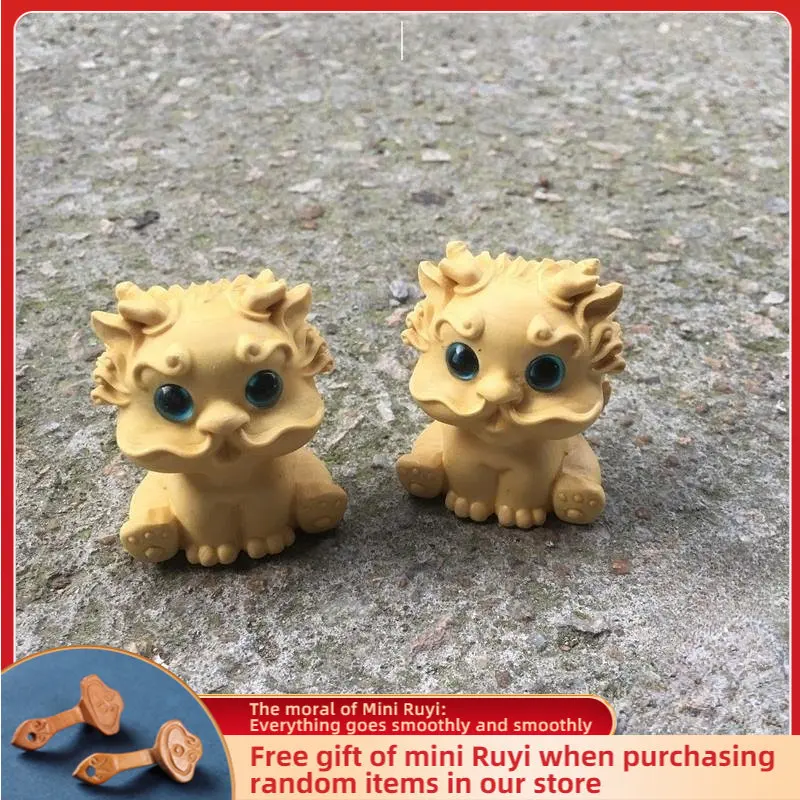 

Украшение Boxwood Pi Xiu из черного дерева, из массива дерева, резьба по дереву, украшение для дома и офиса, Артефакт из красного дерева