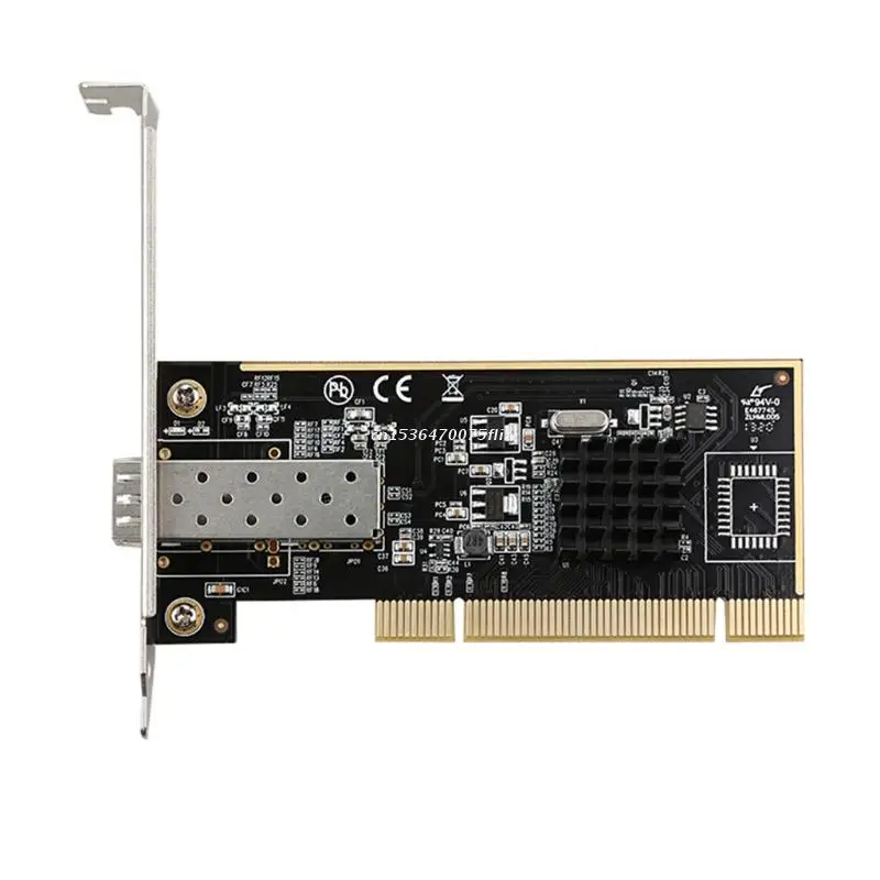

TXA087 PCI Gigabit Optical Fiber Network PCI 1000Mbps Desktop SFp Ethernet Card Dropship