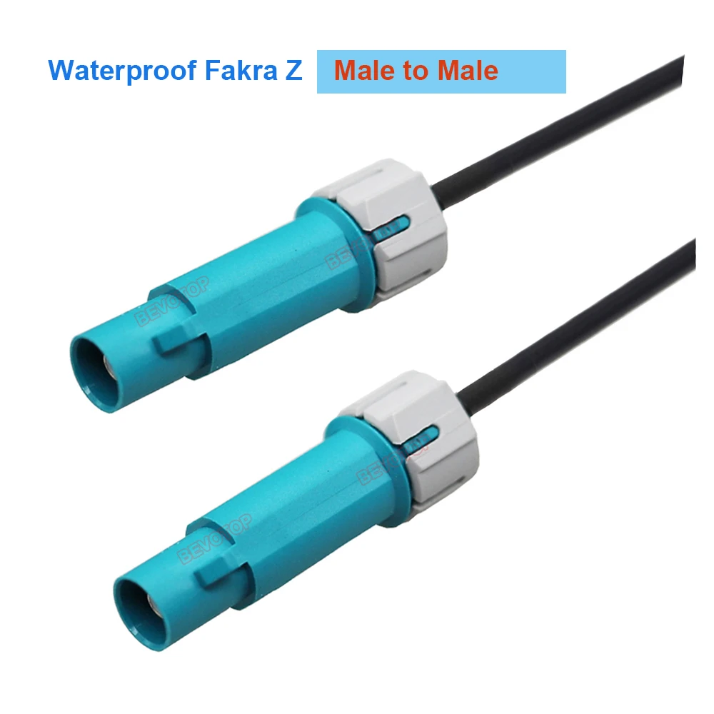 1 шт. новый водонепроницаемый коаксиальный удлинитель Fakra Z разъем Мама-мама RG174 RF