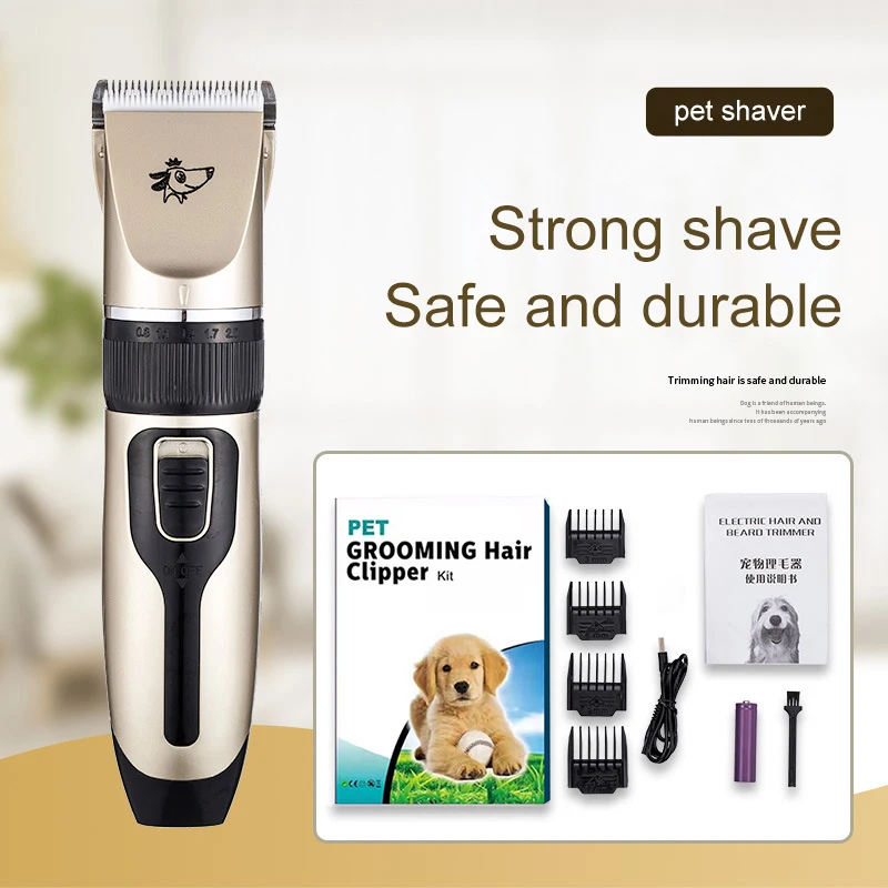 

LOVLOV Pet Dog Razor Cat Dog Golden Retriever Teddy Animal Hair Trimmer Pet Supplies Electric Hair Clipper